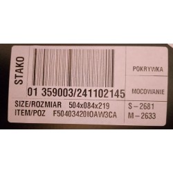 SERBATOIO TOROIDALE 504X219 LT. 34 STAKO PER KIA PICANTO